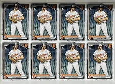 2024 Bowman Draft 1st Chase Allsup 1st Bowman Orioles #BD-123 Lot Of 8