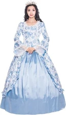 Victorian Lace Corset Dress Handmade 18th Century Marie Antoinette Ball Gown