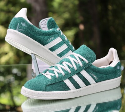 Adidas Campus 80s Men's Size 9.5 Green White Custom GY4581 | eBay
