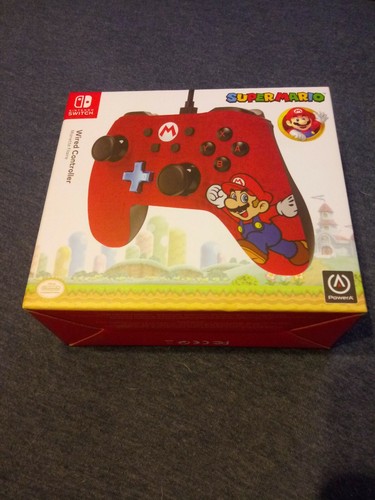 NEW - PowerA Wired Controller for Nintendo Switch MARIO - SEALED! - Picture 1 of 5