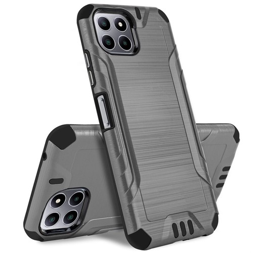 Funda de teléfono con armadura de poliuretano termoplástico cepillada para Boost Celero 5G+ Plus 2023 + vidrio templado - Imagen 56 de 96