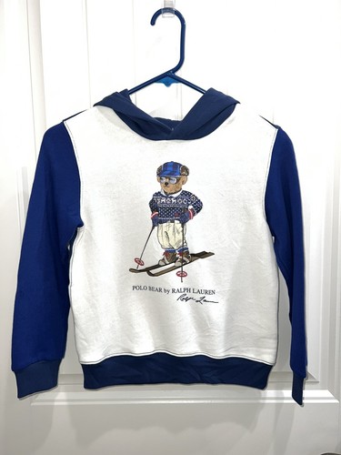 Boys Polo Ralph Lauren Hoodie Sweater Size 7
