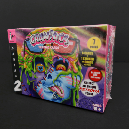 2025 Craniacs Series 2 Factory Sealed Blaster Box Garbage pail kids Redemptions - Picture 3 of 5