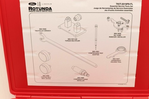 FORD / Rotunda Tool Kit for 2.0L EcoBlue Bi-Turbo Diesel, TKIT-2019P8-FL - Bild 2 von 2