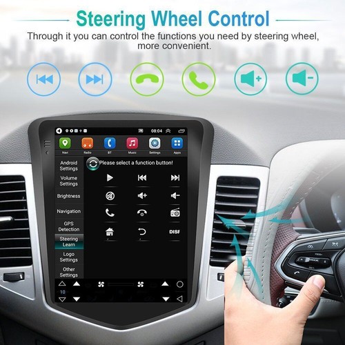 Car Apple Carplay Radio For Chevy Cruze 2009-2015 Android 13.0 GPS Stereo 4+64GB - Picture 7 of 16