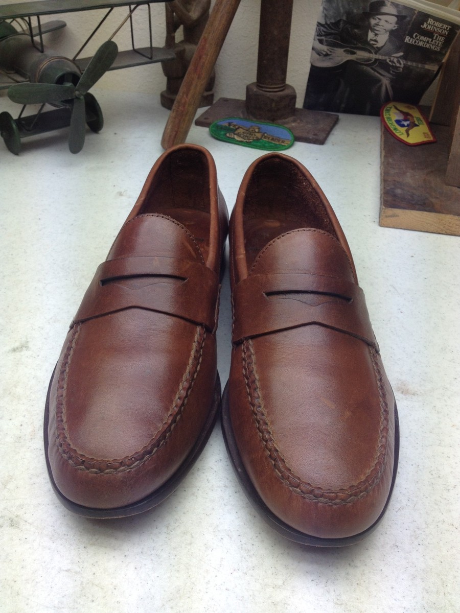 CLASSIC RALPH LAUREN POLO BROWN SLIP ON LOAFER POWER DRIVING  display picture 3