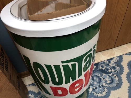Mountain Dew Cooler 35” 1970’s Rare Brand New In Original Box Vintage - Picture 3 of 24