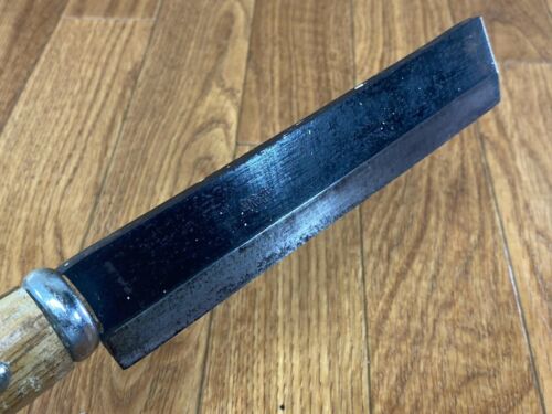Giapponese Vintage Carpenteria Strumento Nata Axe Ono Accetta Falegnameria 317mm - Photo 11/18