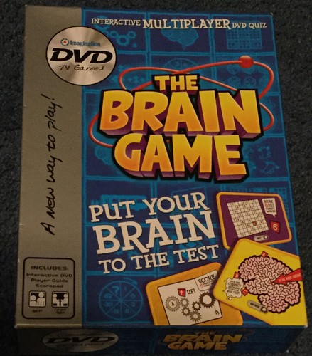 THE BRAIN GAME INTERACTIVE MULTIPLAYER DVD QUIZ TV GAME! On Hand & Ready To Ship - Picture 8 of 9