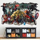 Marvels Avengers, SuperHero Wall Sticker, Hero Wall Tattoo, Wall Art, Decor
