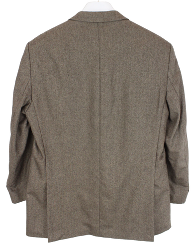 CARL GROSS Hearst SS Blazer Men's (UK) 40 Single Breasted Cashmere Herringbone - Picture 2 of 8