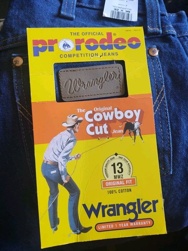 Wrangler 13MWZ Cowboy Cut Jeans - Blue - Picture 2 of 6