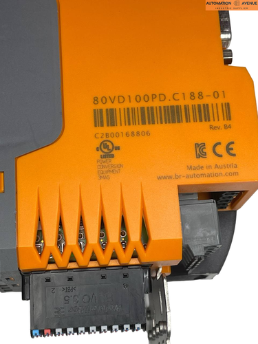 B&R ACOPOS micro 100D Servo Wechselrichtermodul 80VD100PD.C188-01 REV.B4 - Bild 8 von 8
