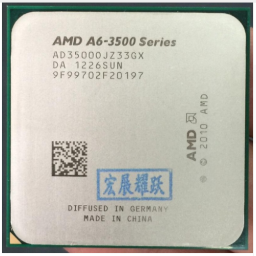 AMD Quad-Core X4 A6-3500 A6-3600 A6-3620 A6-3650 A6-3670 FM1 905-Pin CPU - Bild 8 von 12