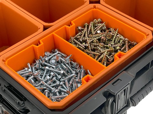 Ridgid Pro Gear Organizer Compatible Large Nesting Insert Bin - Picture 26 of 35