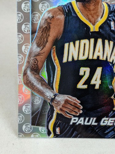 2014-15 Panini Prizm PAUL GEORGE Silver Variation #20 - Picture 4 of 6