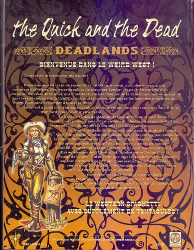 JDR RPG JEU DE ROLE / MULTISIM DEADLANDS THE QUICK AND THE DEAD - Imagen 2 de 2