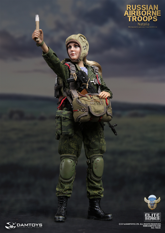 Dam TOYS Russian Airborne tropas de la Serie Elite-Natalia 1 6 Figura De Acción Dam TOYS Russian Airborne tropas de la Serie Elite-Natalia 1 6 Figura De Acción