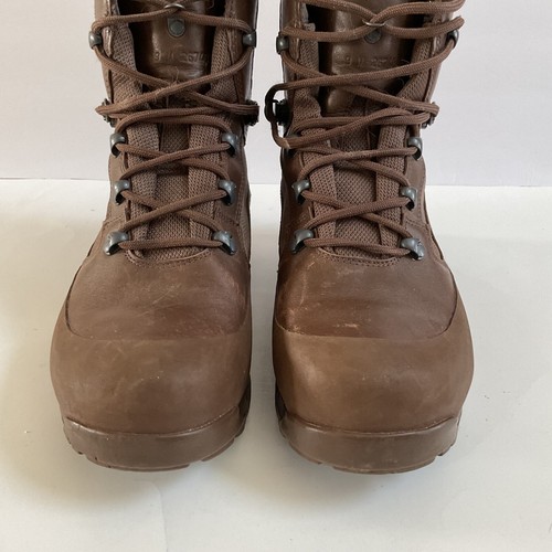 Haix braune Kampfstiefel mit hoher Haftung für Herren Größe 10 Ausgabe der britischen Armee - Bild 9 von 16
