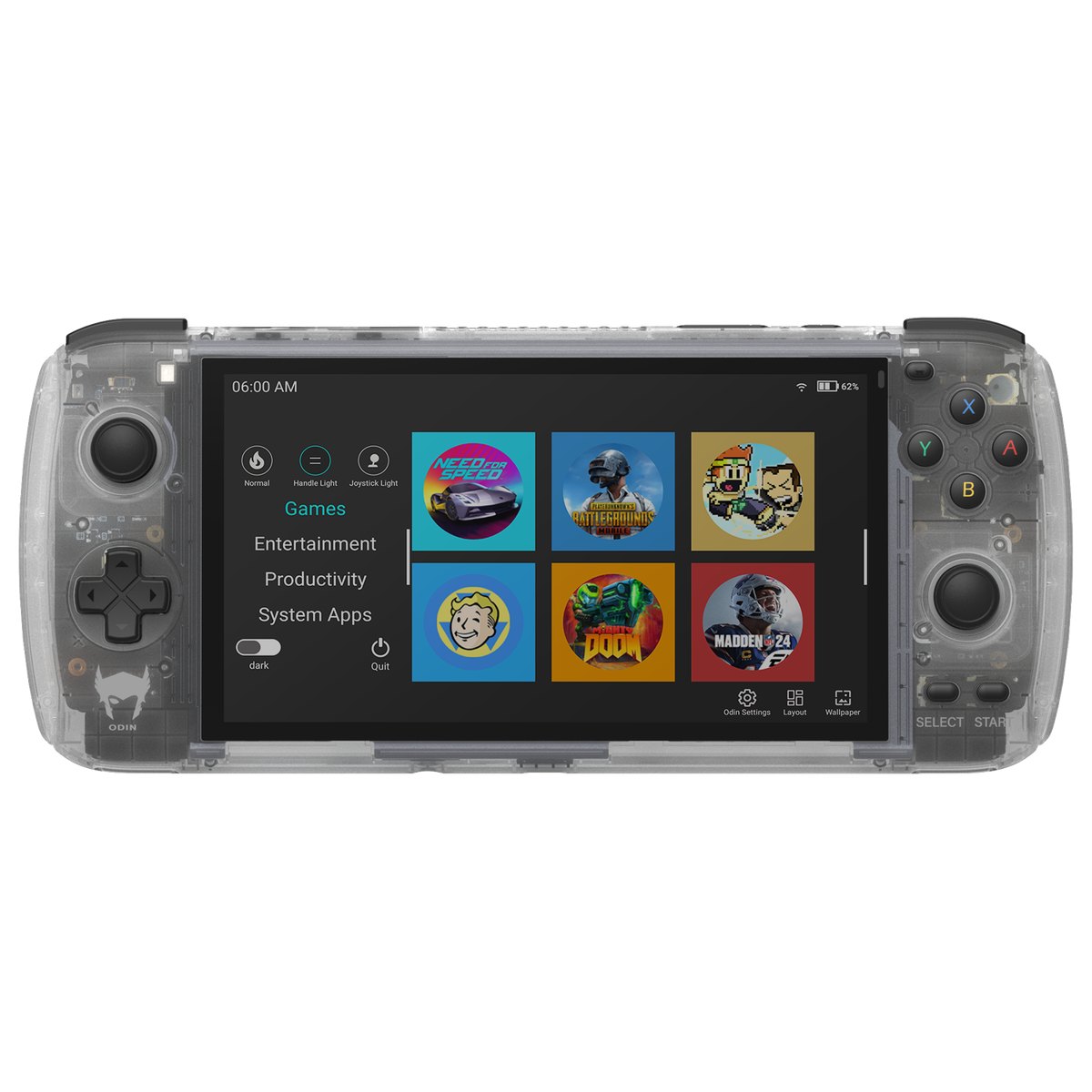 AYN Odin pro 128GB ブラック (PSカスタム) AYN Odin pro 128GB ブラック (PSカスタム)