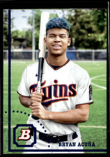 2022 Bowman Heritage - Prospects #BHP-64 Bryan Acuna Twins