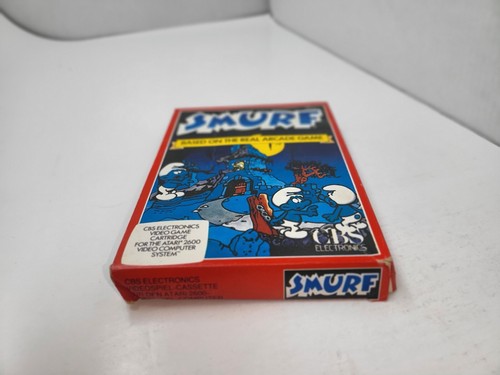 SCHLUMPF CBS SPIEL CIB KOMPLETT FÜR PAL ATARI 7800 + 2600 + PLUS RETRON 77 #A33 - Bild 7 von 11