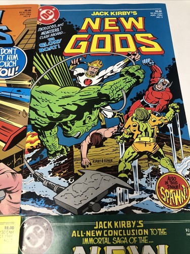 Jack Kirby’s New Gods (1984) Complete Set Issues # 1-6 (FN/VF) DC Comics • Royer - Picture 4 of 7