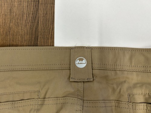 Wrangler Mens 44W Brown Chino Pants Zip Pocket - Picture 9 of 10