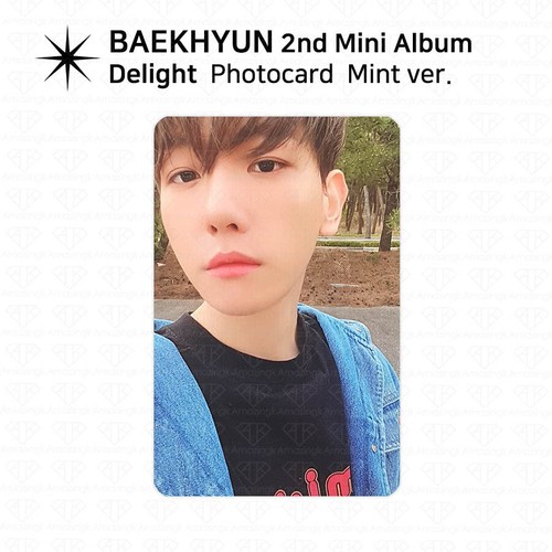 EXO Baekhyun 2nd Mini Album Delight Official Photocard Photo Card KPOP K-POP - Picture 23 of 40