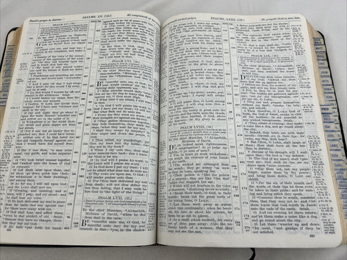 CRUSADE HOLY BIBLE New Analytical Study Edition 1970 KJV Black GENUINE LEATHER - Picture 10 of 10