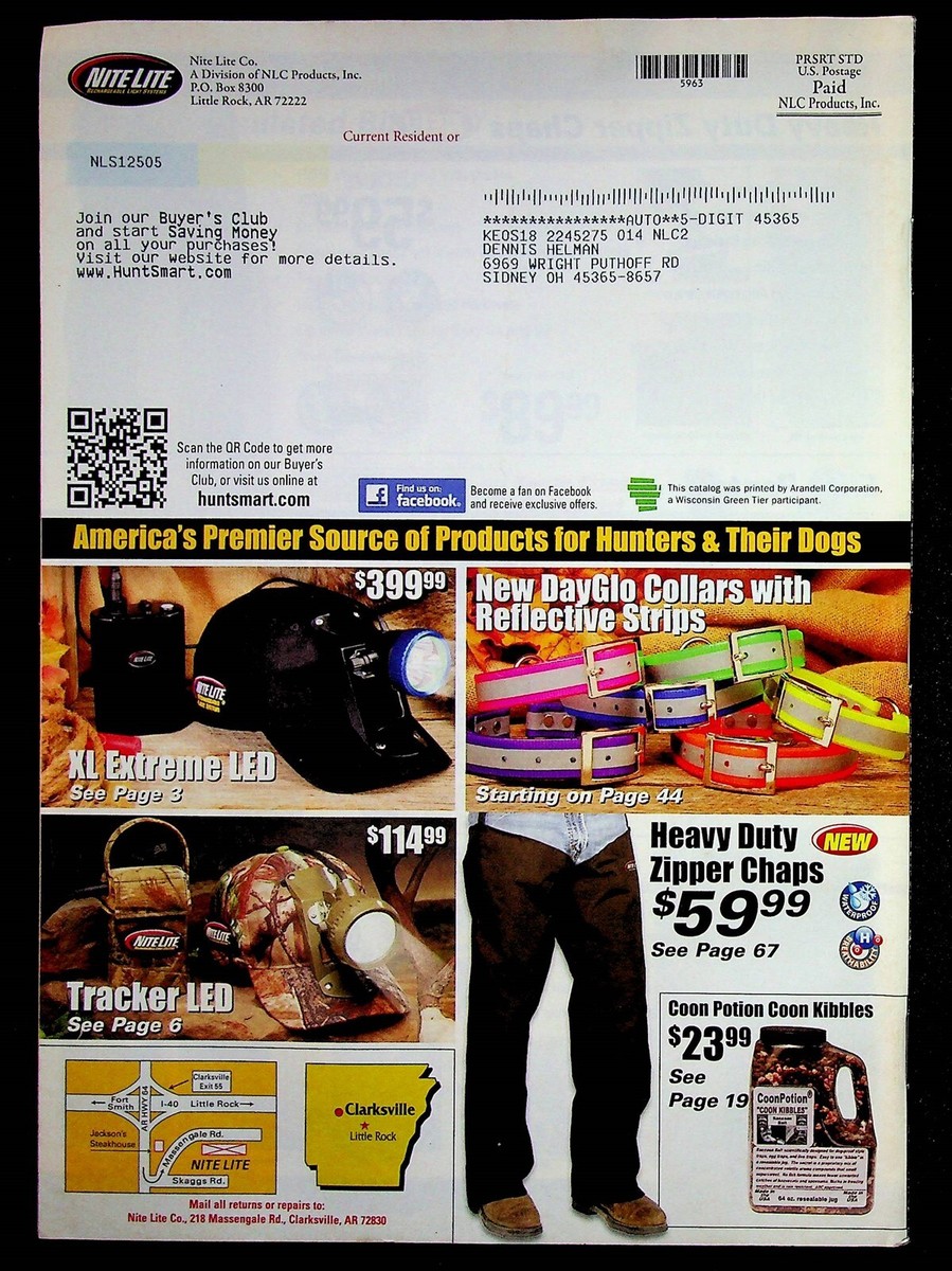 Nite Lite Hunting Catalog