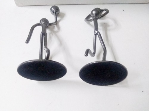 Metall Stickman Basketball Spieler Figur 4 insgesamt - Bild 3 von 3