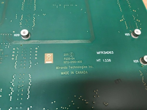 Miranda is-750 audio board p235-04 with p236-402 - Picture 6 of 6