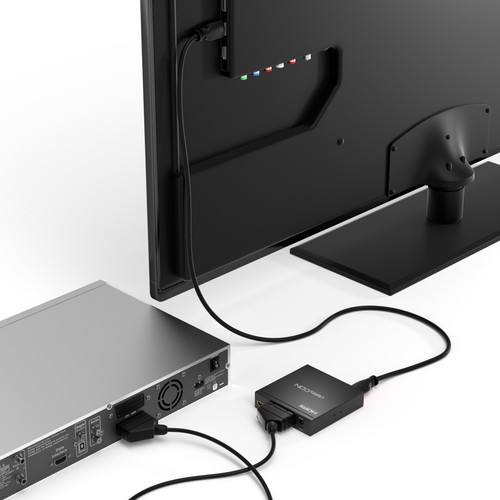 deleyCON SCART zu HDMI Konverter mit Audio Extractor SCART + HDMI Eingang auf HD - Bild 5 von 7