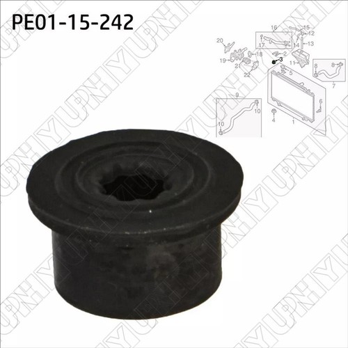 Upper Radiator Rubber Bushing Mount Insulator PE01-15-242 For Mazda 3 6 CX-5 New - Picture 7 of 7