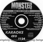 Male Doo Wop Hits Karaoke Cd+G Monster Hits Vol-1134 New In White Sleeve