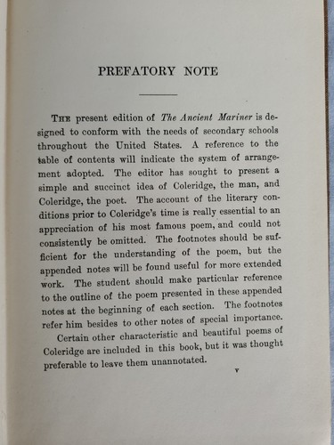 3 20th Century Textbooks (Shakespeare, Coleridge, Eliot)- Antique Hardcover - Imagen 4 de 20