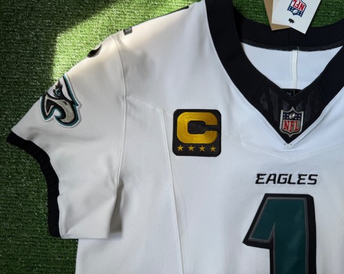 Authentic Jalen Hurts Philadelphia Eagles 2025-26 Nike Fuse Elite Jersey Sz 44/L - Picture 3 of 11