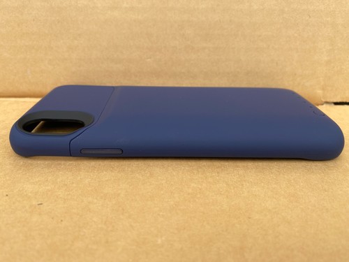mophie Juice Pack Air Battery Case for iPhone X Blue - Wireless Charging - Picture 7 of 8