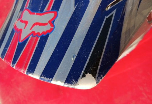 Fox Racing Helmet V3 Pilot Size Large M200 Snell approved helmet - Picture 12 of 20