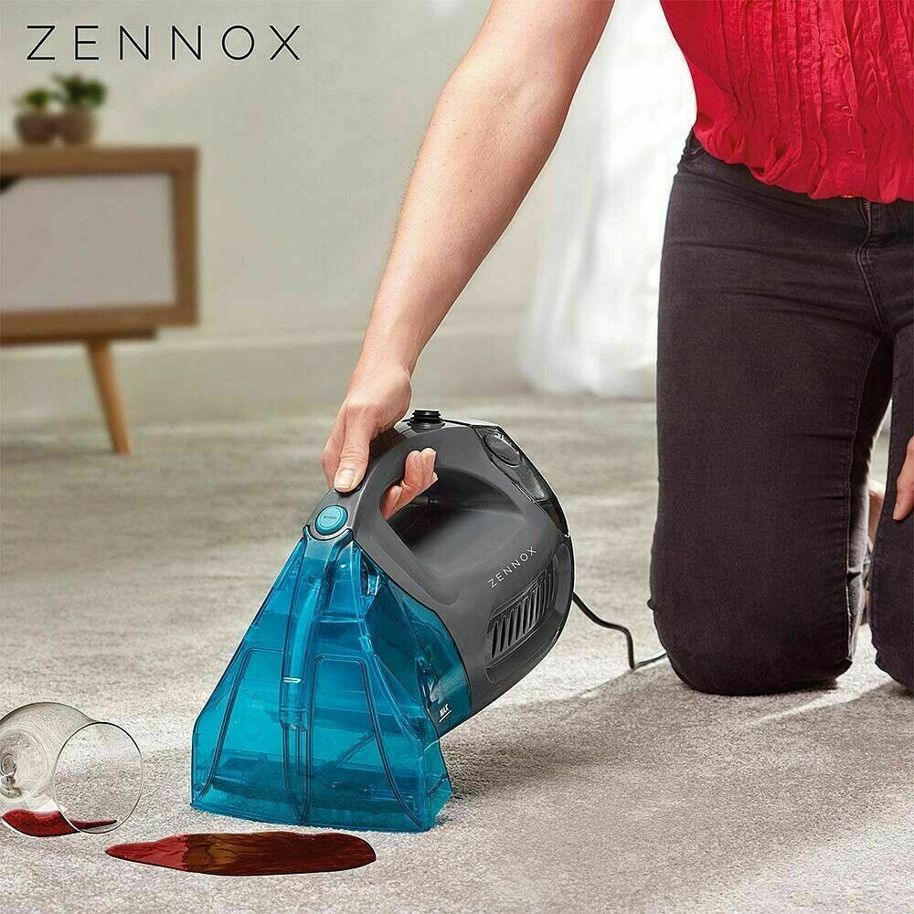 Carpet Washer Upholstery Cleaner Handheld Compact Portable by Zennox