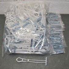 (100) Fabory Channel Toggle Anchors B63266.019.0001, for 3/16" Bolt, #10-24