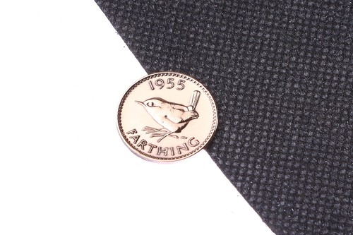 1955 70th Birthday Polished Farthing Coin - Picture 4 of 4