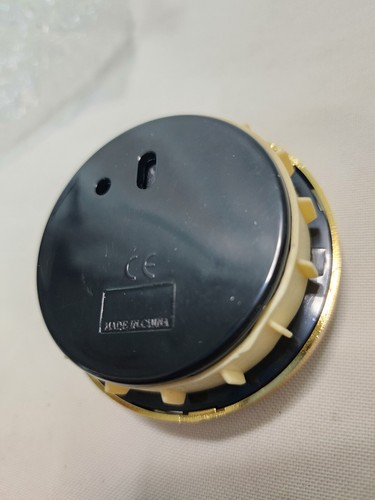 Hicarer 2.8 Inch/70mm Quartz Clock Gold Trim Roman Numeral Quartz Movement - Bild 4 von 5