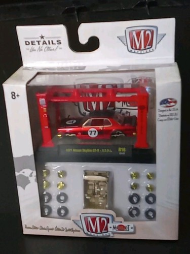 M2 Machines Model Kit 1971 Nissan Skyline GT-R Chase 1 of 750 sealed box nice - Picture 2 of 5