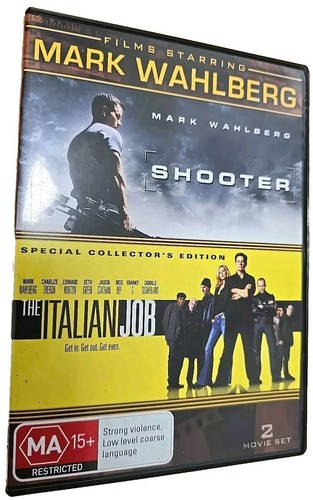 Mark Wahlberg-Shooter / Italian Job (Box Set, DVD, 2007) 🇦🇺 FREE AU POSTAGE  - Bild 1 von 4
