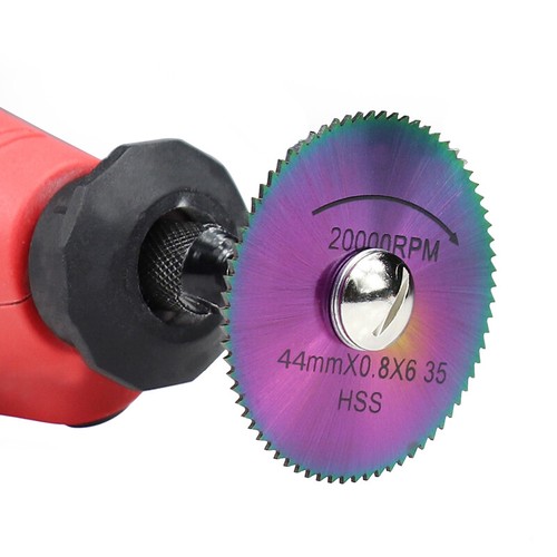 6pcs HSS Mini Circular Saw Blade Set Cutting Wheel Discs For Dremel Rotary Tool - Bild 8 von 8