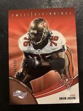 2006 Upper Deck SweetSpot Davin Joseph SUPER SP Rookie RC 596/699 # 135🔥🔥