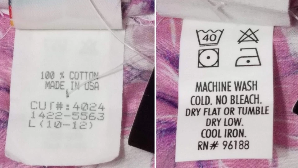 Sweet Potatoes Big Girl 花卉方格背心(L/10-12 岁)美国制造 — 第 4/4 张图片