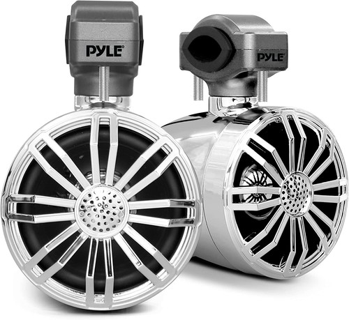 Pyle PLRMR27BTB Bluetooth MP3 Marine Receiver, 2x 3.5", 6.5" Speakers W/Wire - Bild 3 von 7